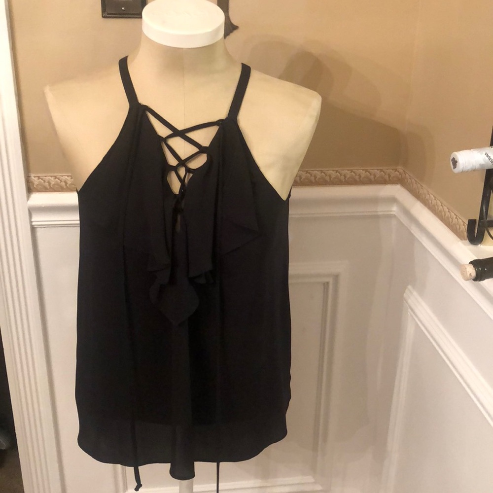 💕3/$50💕Black Halter Top